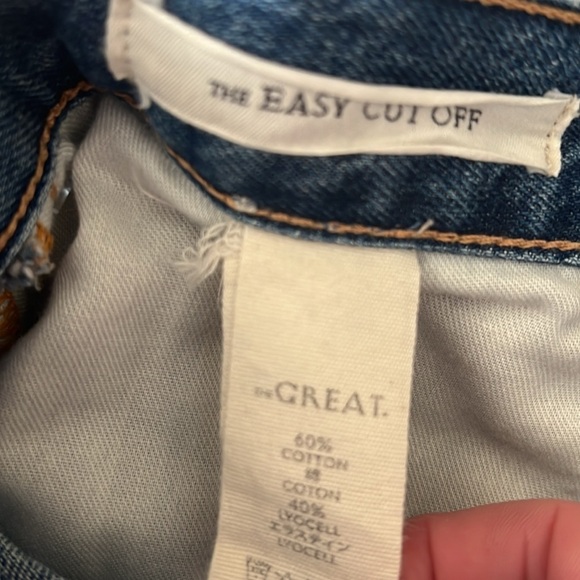 THE GREAT easy cut off shorts 27 - Picture 6 of 7